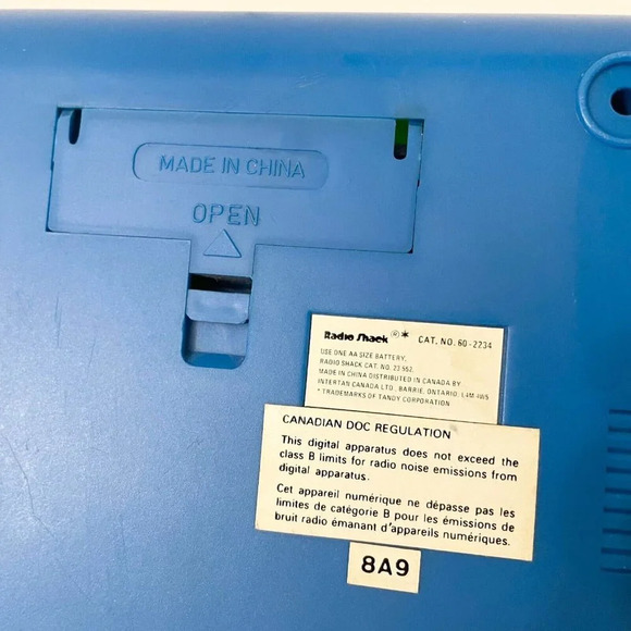 Radioshack Football Electronic Handheld  Arcade Video Game Radio Shack - Picture 13 of 16